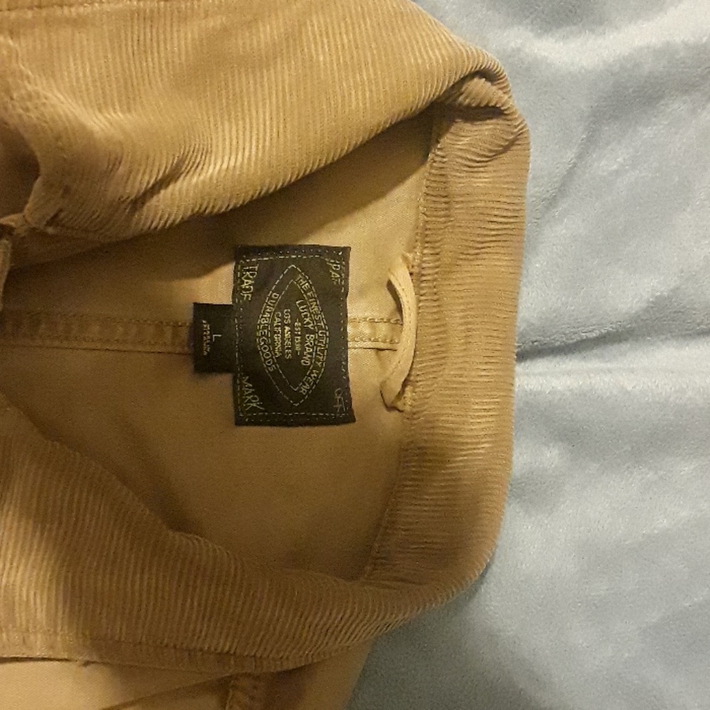 Lucky brand large tan jacket